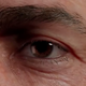 A close-up of a male eye rendered by The Coalition in Unreal Engine 5.